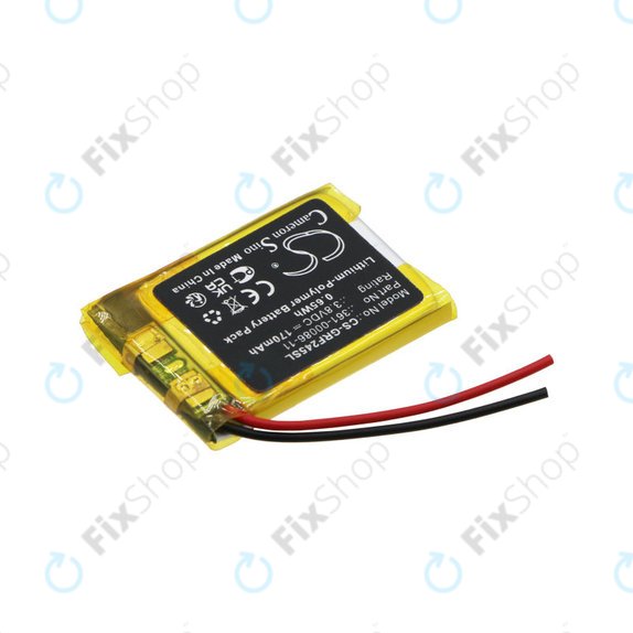 Bateria do Garmin Forerunner 245, Forerunner 245 Music, 170mAh, Li-Pol, 3.8V, 361-00086-11, HQ
