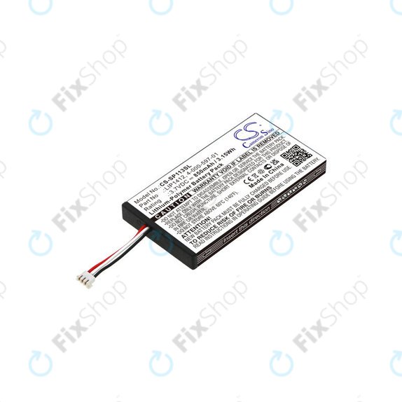 Bateria do PSP, 850mAh, Li-Pol, 3.7V, LIP1412, HQ