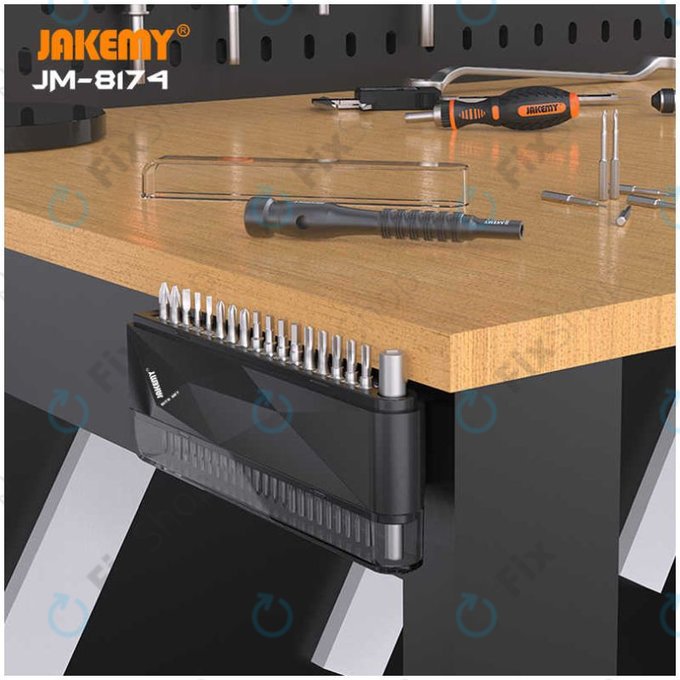 Profesjonalny zestaw narzędzi naprawczych DIY 45w1, Jakemy JM-8174
