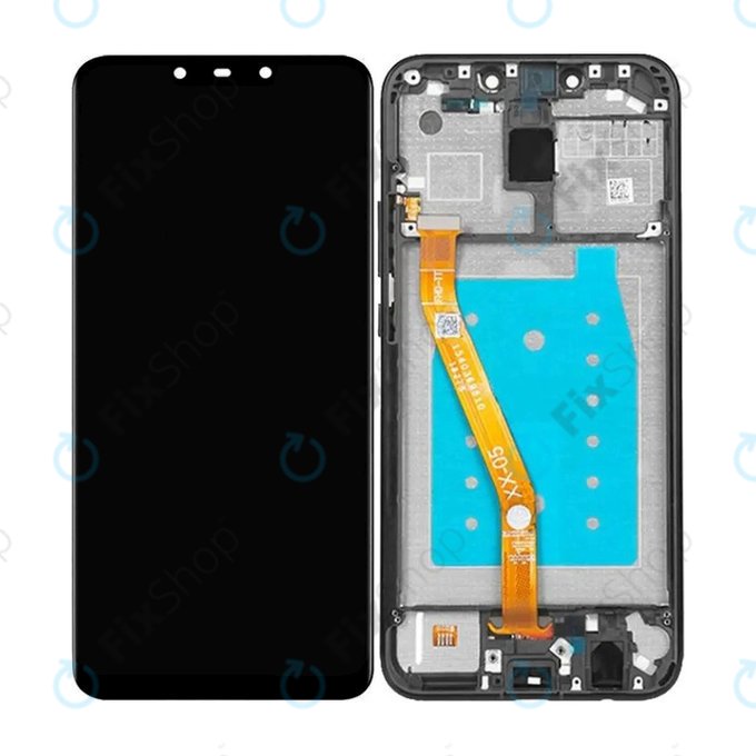 Wyświetlacz do Huawei Mate 20 Lite, Ekran dotykowy z ramką, Sapphire Blue, TFT