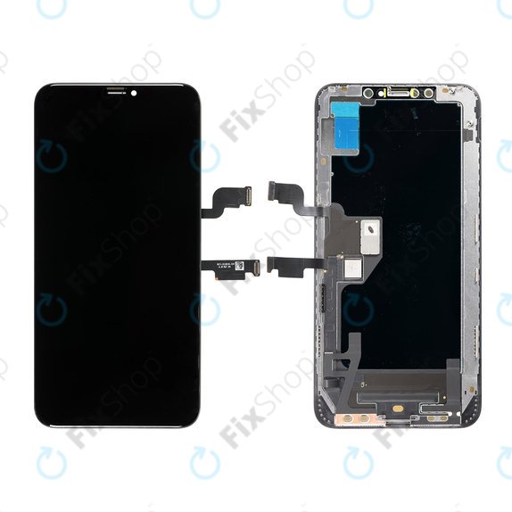 Wyświetlacz dla iPhone XS Max, Ekran dotykowy z ramką, Refurbished
