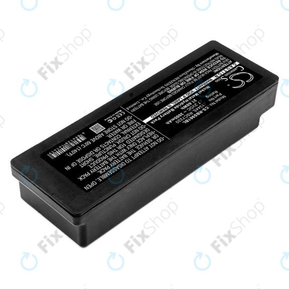 Bateria do Scanreco 590, Cifa, Effer, 3000mAh, Ni-MH, 7.2V, RSC7220, HQ