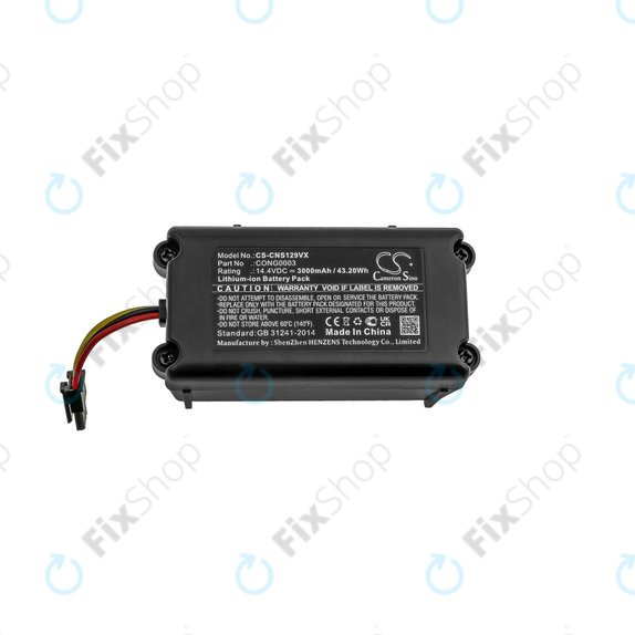 Bateria do Cecotec Conga 1290, 1390, 1490, 1590, CONG0003, Li-Ion, 14,4V 3000mAh, HQ