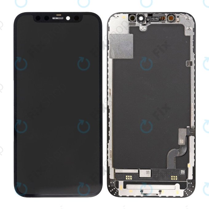 Wyświetlacz In-Cell FHD dla iPhone 12 Mini, Ekran dotykowy z ramką, FixPremium