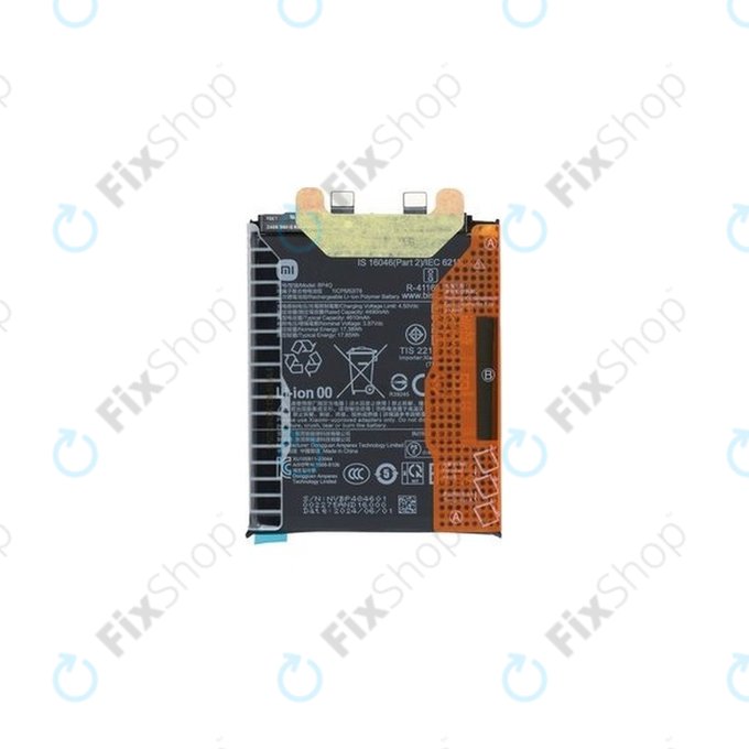 Bateria do Xiaomi 14, 23127PN0CC, BP4Q, 4610mAh, 1330102000115B, Genuine Service Pack