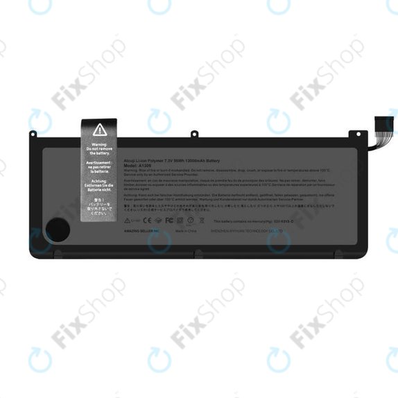 Bateria do MacBook Pro 17" A1297 (Early 2009 - Mid 2010), A1309, 12840mAh