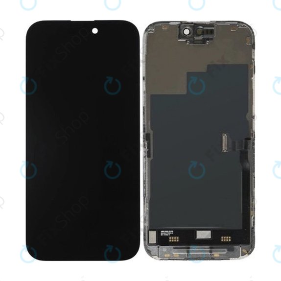 Wyświetlacz Soft OLED dla iPhone 16 Plus, Ekran dotykowy z ramką, FixPremium
