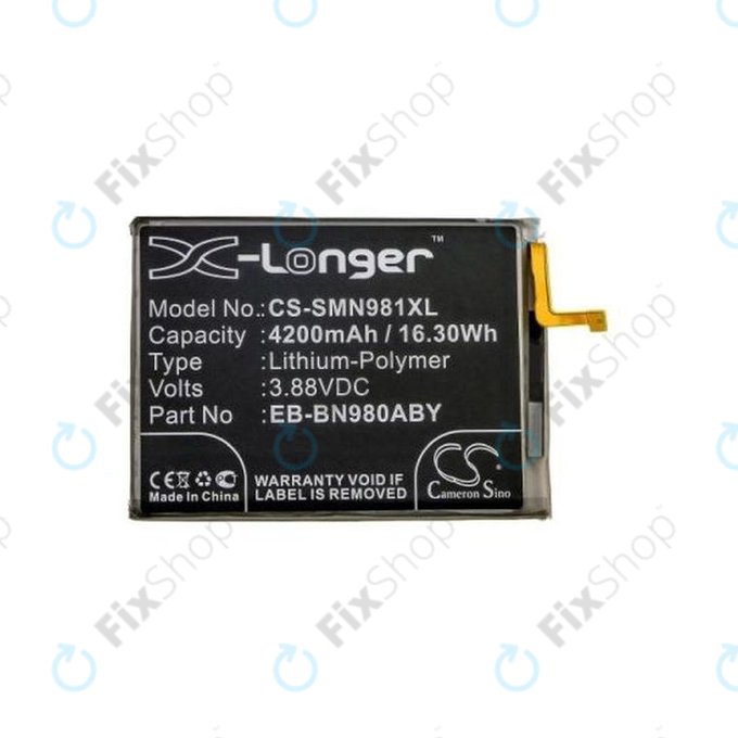 Bateria do Samsung Note 20 N980B, EB-BN980ABY, 4200mAh, HQ