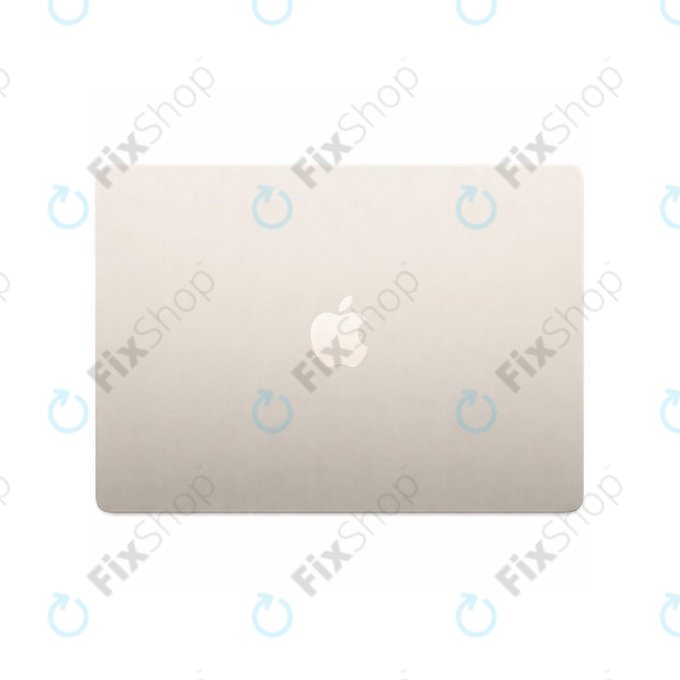Wyświetlacz LCD do MacBook Air 13", A3113 (2024), z przednim szkłem i pokrywą, Starlight, 661-40280, Genuine Apple