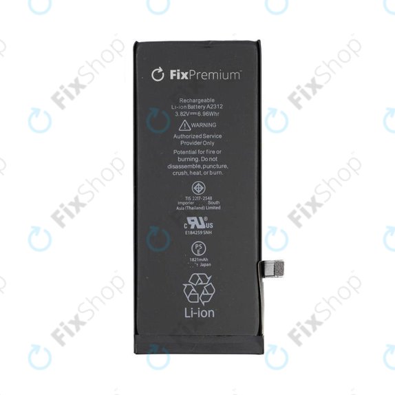 Bateria dla iPhone SE (2nd Gen 2020), 1821mAh, FixPremium