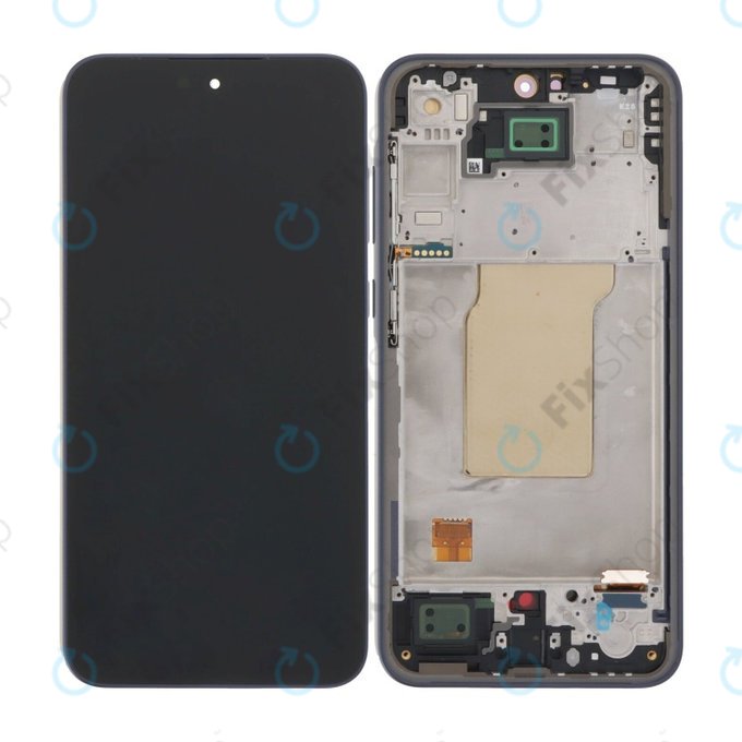 Wyświetlacz OLED do Samsung Galaxy A35 A356B, Ekran dotykowy z ramką, Awesome Navy