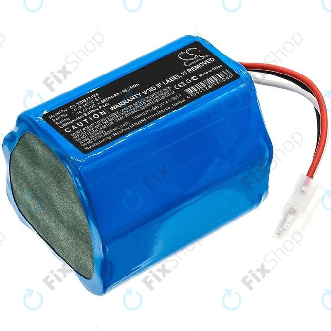 Bateria do Miele Scout RX2, RX3 Home Vision, YCR-MT12-S1, Li-Ion, 14,52V 6800mAh, HQ