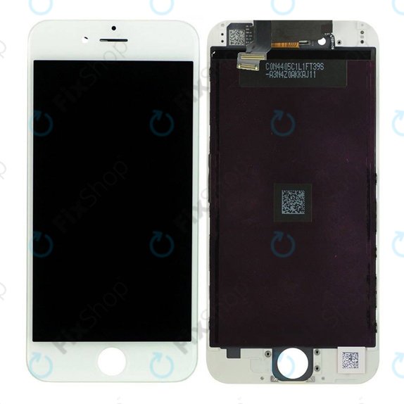 Wyświetlacz dla iPhone 6, White, Ekran dotykowy z ramką, Refurbished