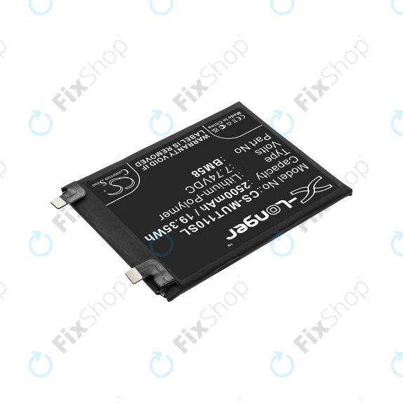 Bateria dla Xiaomi 11T Pro, 2500mAh, Li-Pol, 7.74 V, BM58, HQ