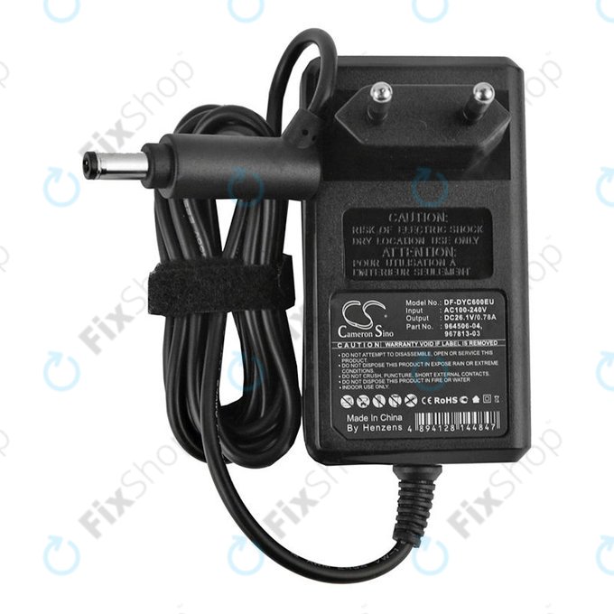 Adapter ładowania do Dyson V-series, DC-series, 964506-04, 967813-03, DC26.1V/0.78A
