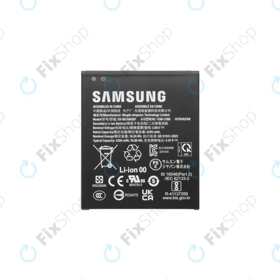 Bateria do Samsung Xcover 7 Pro G766B, EB-BG766GBY, 4350mAh, GH43-05270A, Genuine Service Pack