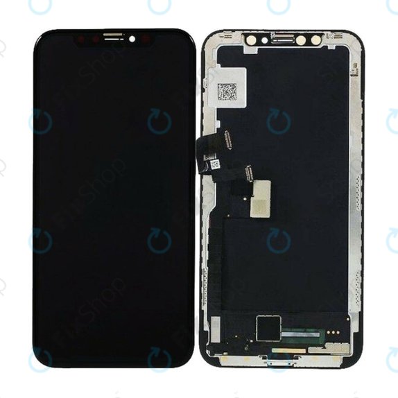 Wyświetlacz In-Cell dla iPhone XS Max, Ekran dotykowy z ramką, FixPremium
