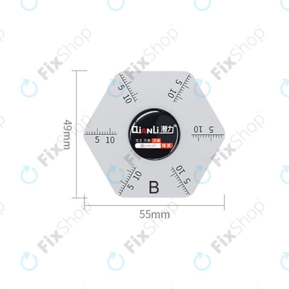 Metal Pry Narzędzie, QianLi ToolPlus Hexagon
