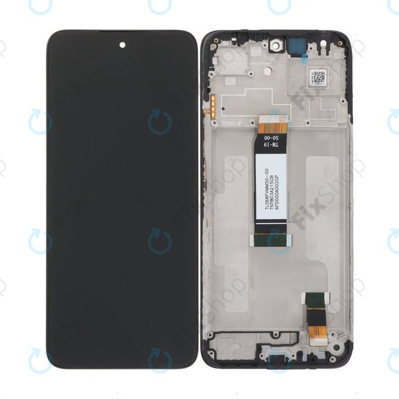 Wyświetlacz do Xiaomi Redmi 13 24049RN28L, Ekran dotykowy z ramką, Czarny, Black, TFT