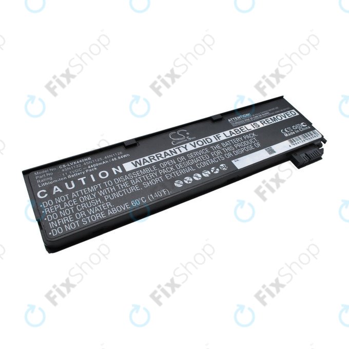 Bateria do Lenovo ThinkPad X240, X250, X260, S440, T440, T550, T560, 4400mAh, Li-Ion, 11.1V, 45N1132, HQ
