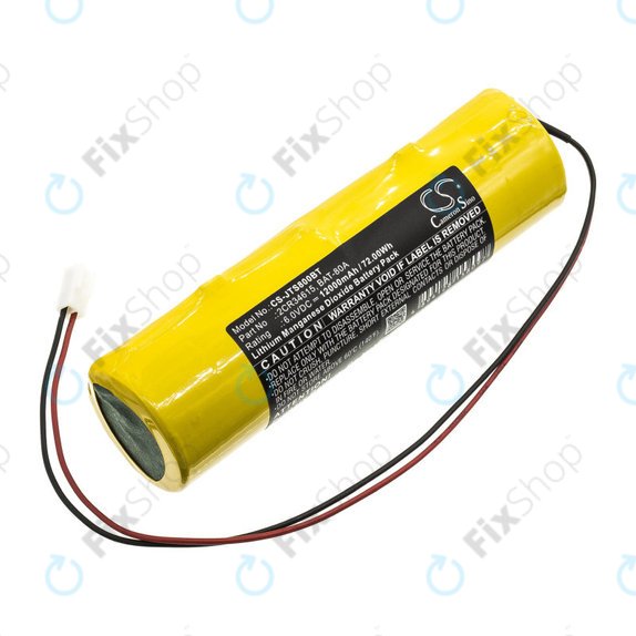 Bateria do Jablotron JA80A, 12000mAh, Li-MnO2, 6V, 2CR34615, HQ
