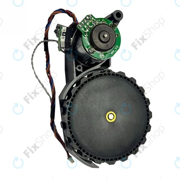 Koło z silnikiem do Xiaomi Roborock S5 Max, S6 Pure, S7, Lewy, Czarny, Black