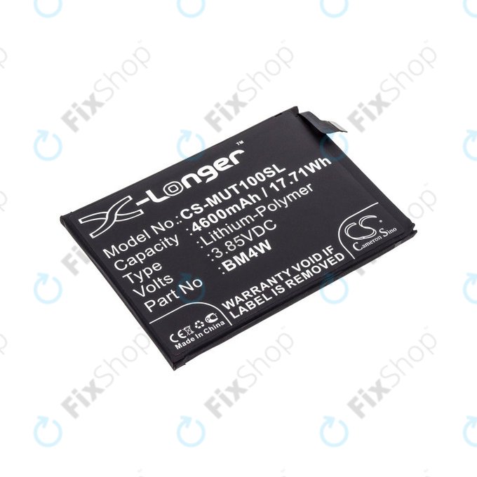 Bateria dla Xiaomi Mi 10T Lite 5G, 4600mAh, Li-Pol, 3.85 V, BM4W, HQ