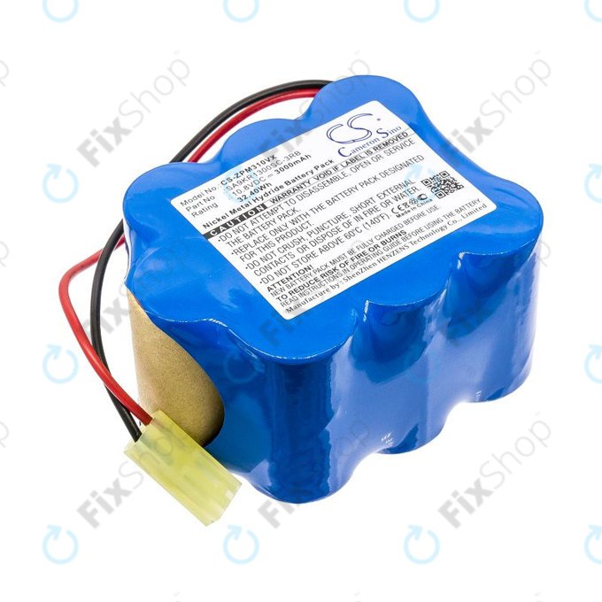 Bateria do Zepter LMG-310, 9P-130, 3000mAh, Ni-MH, 10.8V, SA9KR1300SC-3RB, HQ