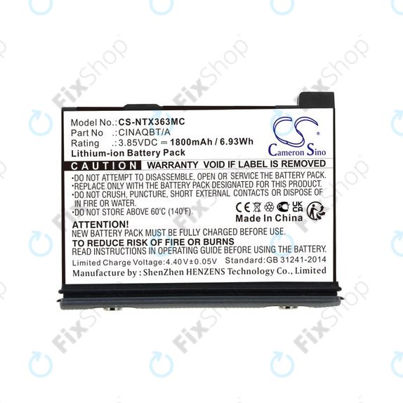 Bateria do Insta360 One X3, 1800mAh, Li-Ion, 3.85V, CINAQBT/A, HQ