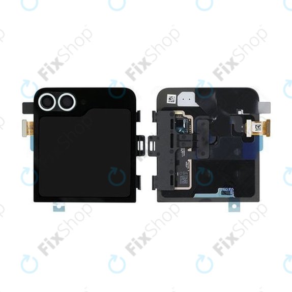 Wyświetlacz (External) do Samsung Galaxy Z Flip 6 F741B, Ekran dotykowy z ramką, Miętowy, Mint, GH97-30012D, Genuine Service Pack