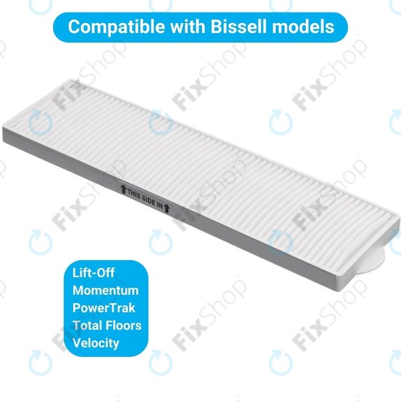 Filtr styl 8 & 14 do Bissell Lift-Off, Momentum, PowerTrak, Total Floors, Velocity