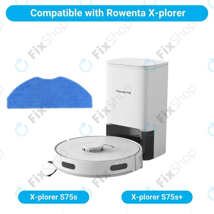 Ściereczka mopująca, 2 szt. do Rowenta X-plorer S75s, S75s+