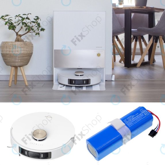 Bateria do Xiaomi Dreame Bot L10s Ultra Gen2, P2150-4S2P-KLYEV 14.4V, Li-Ion, 5200mAh, HQ