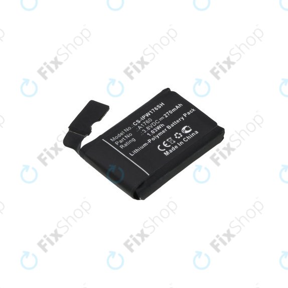 Bateria dla Apple Watch 2 38 mm, 270mAh, Li-Pol, 3.8 V, A1760, HQ