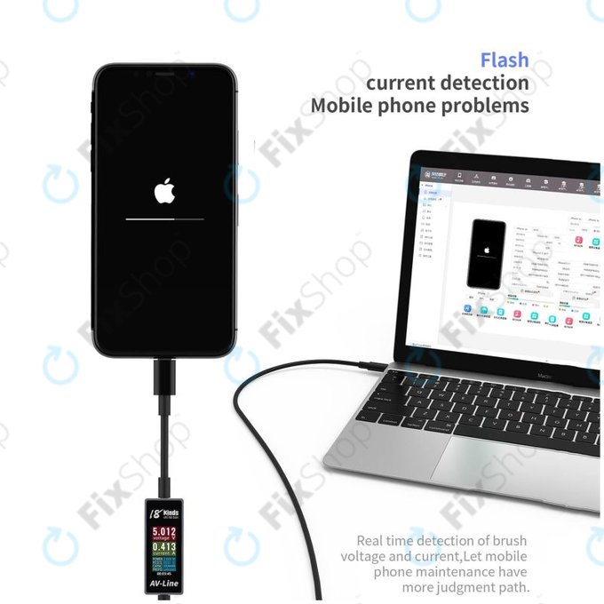 Inteligentny kabel ładujący USB C do USB C, AV Line