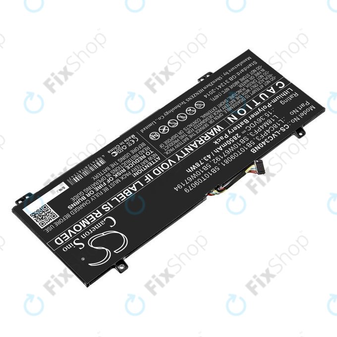Bateria do Lenovo Ideapad C340, Ideapad Flex, 2850mAh, Li-Pol, 15.36V, L18C4PF3, HQ