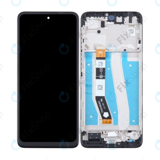 Wyświetlacz do Motorola Moto G14, Ekran dotykowy z ramką, Steel Gray, TFT