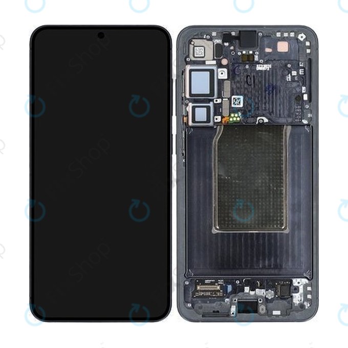 Wyświetlacz do Samsung Galaxy S25 Plus, Ekran dotykowy z ramką, Blueblack, GH82-36368E, Genuine Service Pack