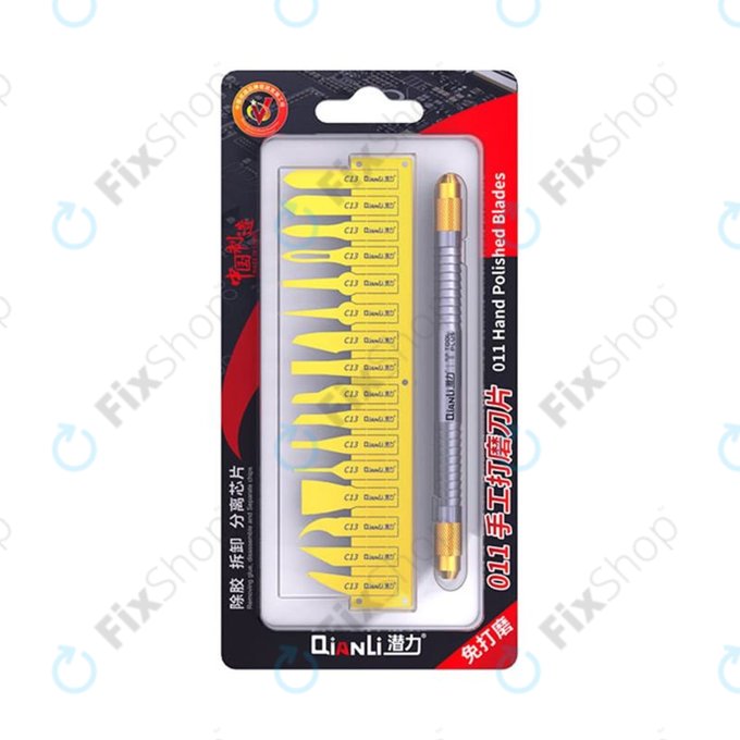Ręcznie polerowane ostrza z uchwytem 16w1, QianLi ToolPlus 011