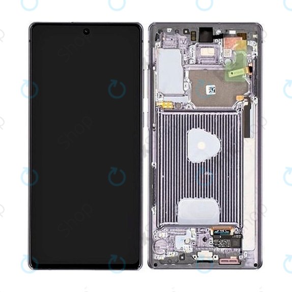 Wyświetlacz OLED do Samsung Note 20 N980B, Ekran dotykowy z ramką, Czarny, Black