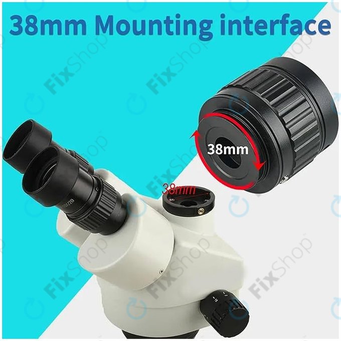 Adapter CTV 1X do Mikroskopu Trinokularnego, C-Mount