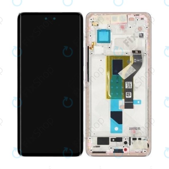 Wyświetlacz do Xiaomi 13 Lite, Ekran dotykowy z ramką, 5600050L9S00, Lite Pink, Genuine Service Pack