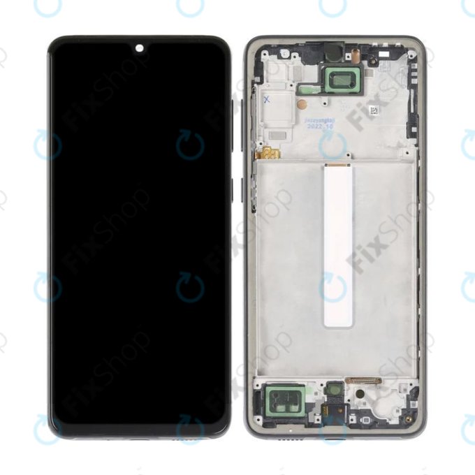 Wyświetlacz do Samsung A33 5G A336B, Ekran dotykowy z ramką, TFT