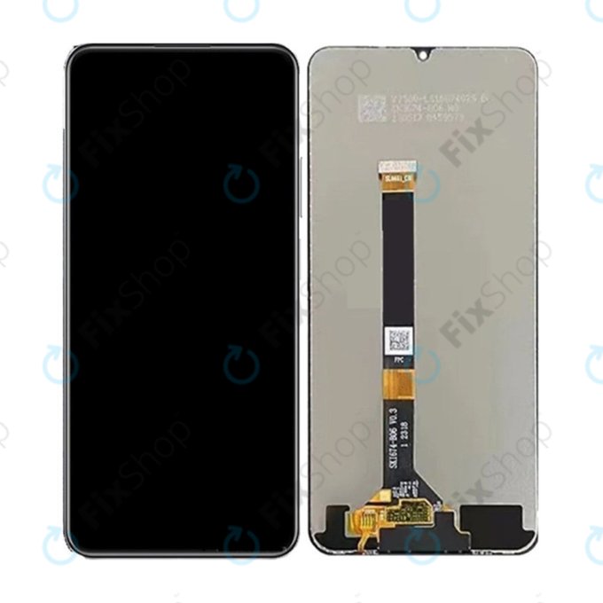 Wyświetlacz do Realme C51, Ekran dotykowy bez ramki, TFT