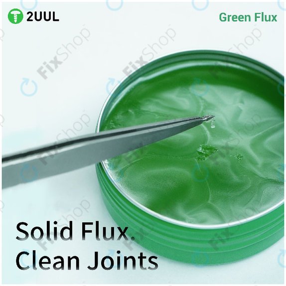 Topnik do lutowania (Flux), zielony, 2UUL SC18