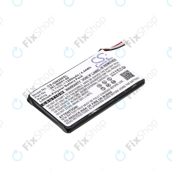 Bateria do Garmin Nüvi 2660, 1200mAh, Li-Pol, 3.7V, 361-00051-00, HQ
