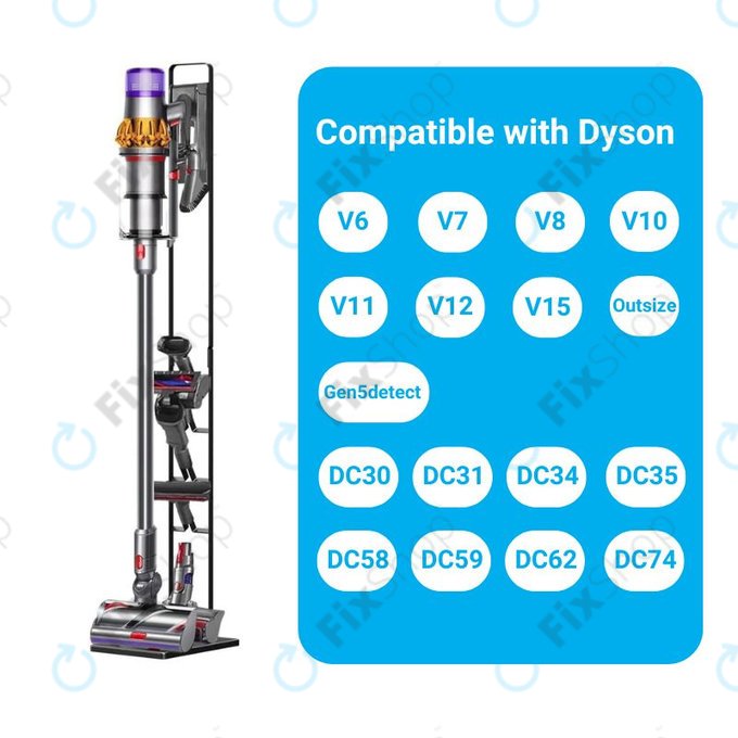 Stojak do Dyson V-series, Outsize, Gen5detect, DC-series