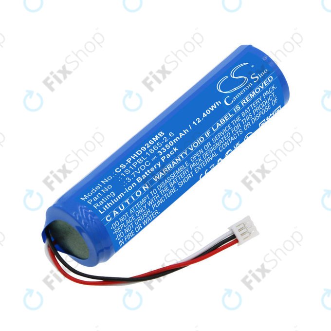 Bateria do Philips Avent SCD923P, SCD923/26, Avent SCD923, 3350mAh, Li-ion, 3.7V, 1S1PBL1865-2.6, HQ
