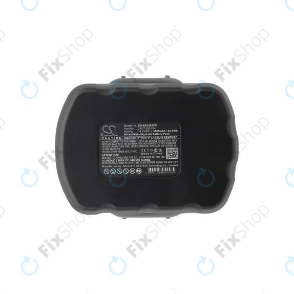 Bateria do Bosch 13614, 3000mAh, Ni-MH, 14.4V, 2 607 335 264, HQ