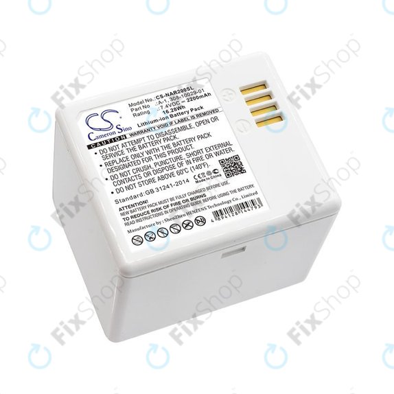 Bateria do Arlo Pro, Arlo Pro 2, Netgear, 2200mAh, Li-Ion, 7.4V, A-1, HQ